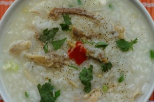 Chào Gà riz poulet Vietnam Saigon
