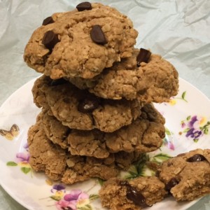 cookies à la purée de noisette et pépites de chocolat 5
