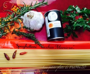 Spaghetti à l'ail et huile d'olive Grand Cru Noir de la Lieutenante 4