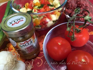 Tartelette de saison aux couleurs de l'Italie ingredients