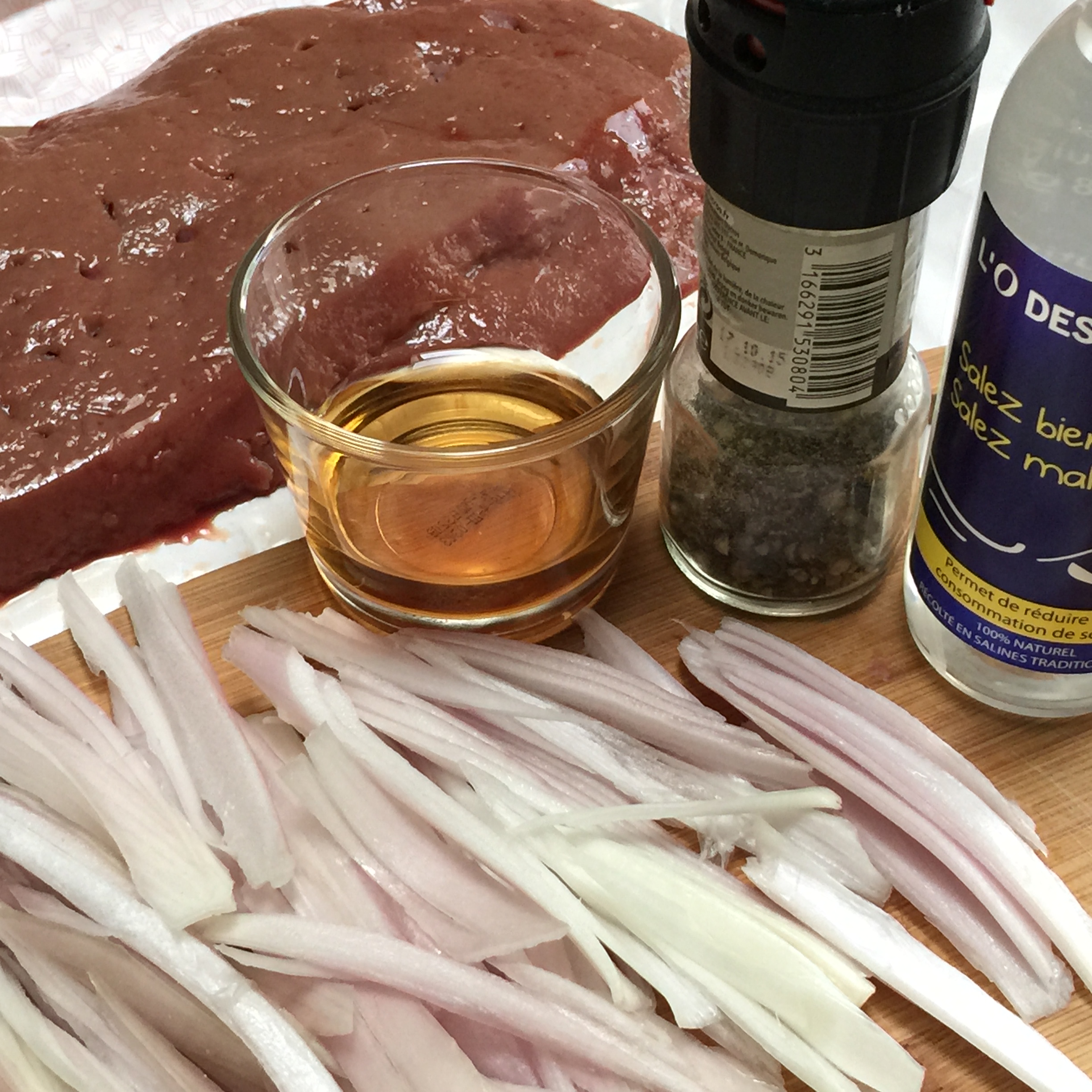 Foie De Veau Grand Mere Foie De Veau 19 Foie de veau au vinaigre d'alcool et échalote de Grand-Mère Yvonne