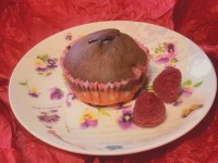 Muffins au chocolat et coeur fondant au Pastador sans oeufs, ni lait, ni beurre