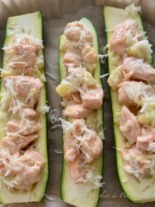 Courgettes farcies au saumon - 20 ans entre hier et aujourd'hui 1