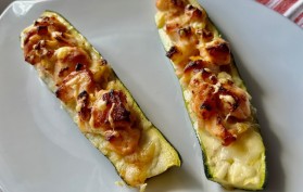 Courgettes farcies au saumon - 20 ans entre hier et aujourd'hui