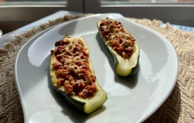 Courgettes farcies moelleuses au bœuf et veau – recette facile et savoureuse