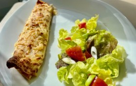 Crêpes jambon fromage au four (recette facile)