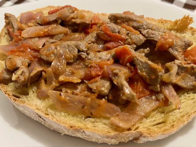 Tartines gourmandes du dimanche soir viande ok