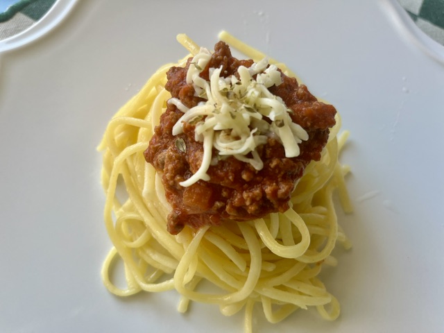 Fausse bolognaise de canicule