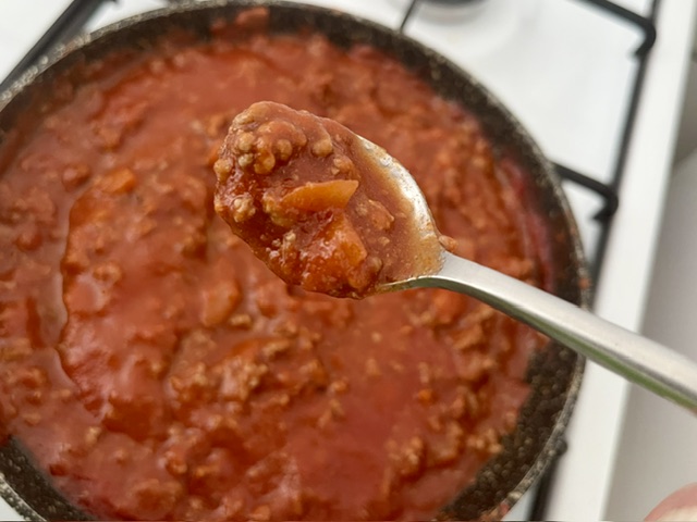 Fausse bolognaise de canicule1