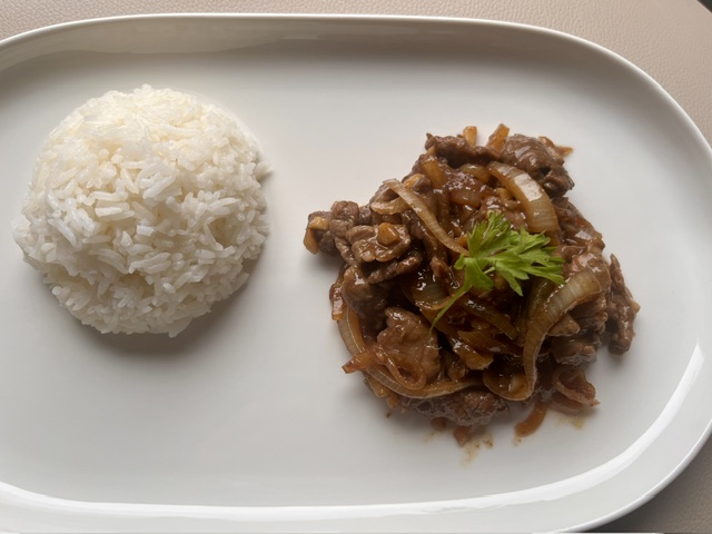 bœuf aux oignons et au miel1