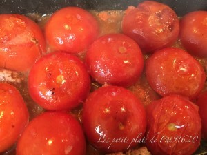 Tomates farcies à la Vietnamienne ou Cà Chua Nhồi Thịt Sốt Cà