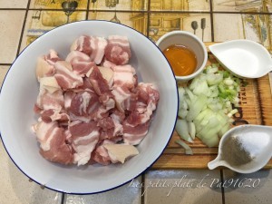 Porc caramel Vietnamien " Thit kho" au cookeo