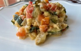 Ma poêlée de légumes aux œufs crémeux (version douce et réconfortante)