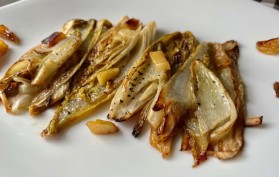 Endives Caramélisées aux pommes (recette facile douce sans sucre)